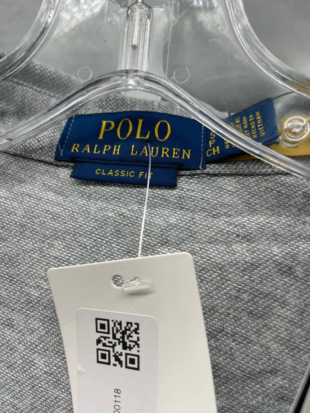 Polo Ralph Lauren Men's Classic fit polo shirt Size s gray NWT